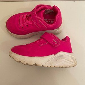 Skechers Memory Foam Pink Comfort Shoes size Toddler Size 6